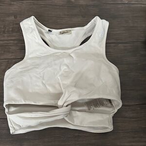 Gymshark Cream Women's Crop Top